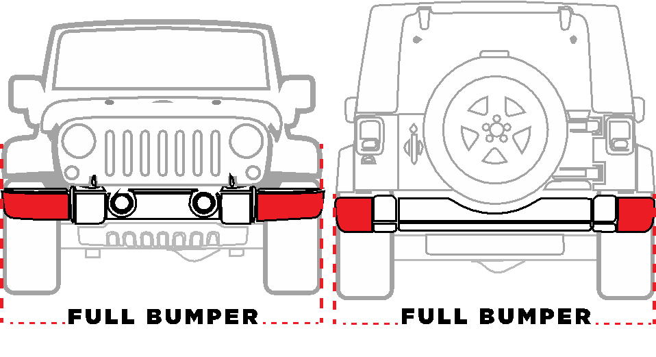 Jeep Wrangler Front & Rear Bumper Types Explained ExtremeTerrain